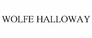 wolfe halloway