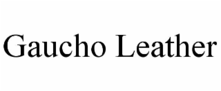 gaucho leather