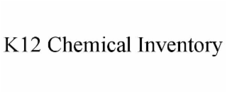 k12 chemical inventory