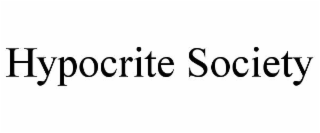 hypocrite society