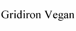 gridiron vegan