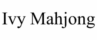 ivy mahjong