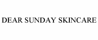 dear sunday skincare