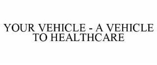 your vehicle - a vehicle to healthcare