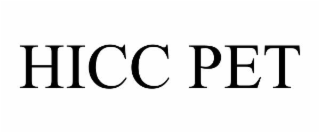 hicc pet