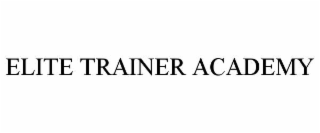elite trainer academy
