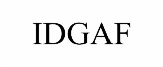 idgaf