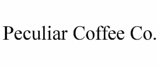 peculiar coffee co.