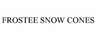 frostee snow cones