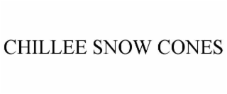 chillee snow cones
