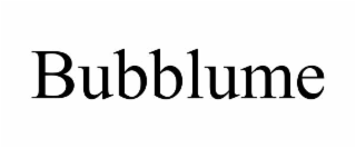 bubblume