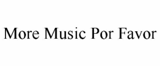 more music por favor