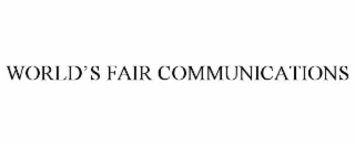 world’s fair communications