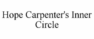 hope carpenter's inner circle