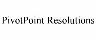 pivotpoint resolutions