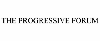 the progressive forum