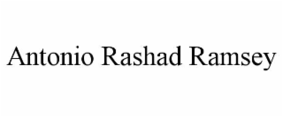 antonio rashad ramsey