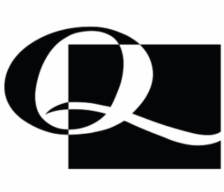 a stylized letter q