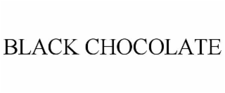 black chocolate