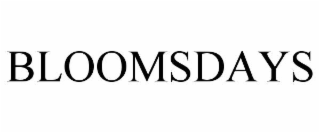 bloomsdays