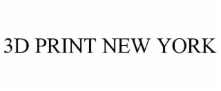 3d print new york