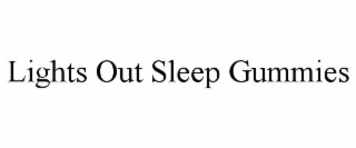 lights out sleep gummies