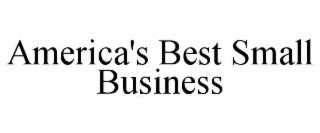 america's best small business