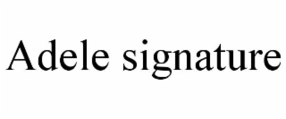 adele signature