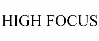 high focus
