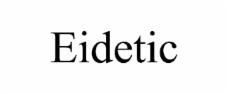 eidetic