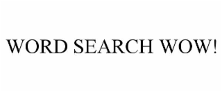 word search wow!