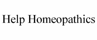 help homeopathics