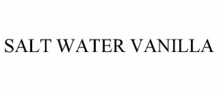 salt water vanilla