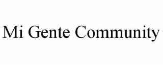 mi gente community