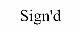 sign'd