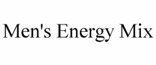 men's energy mix