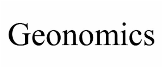 geonomics