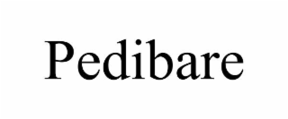 pedibare
