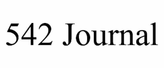 542 journal