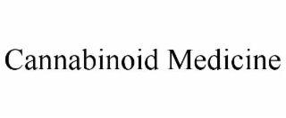 cannabinoid medicine