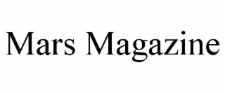 mars magazine