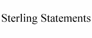 sterling statements