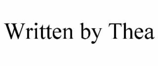 written by thea