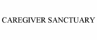 caregiver sanctuary