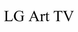 lg art tv