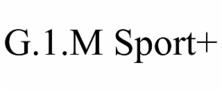 g.1.m sport+