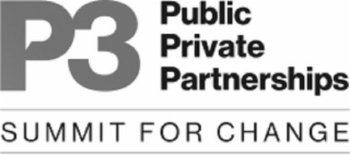 p3 public private partnerships summit for change