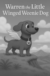 warren the little winged weenie dog w