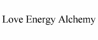 love energy alchemy