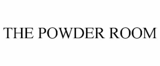 the powder room